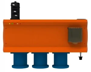 Single-phase 1-to-3 straight plug