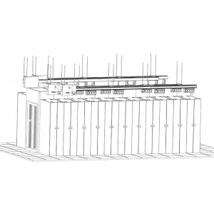 Small busbar - hanger installation